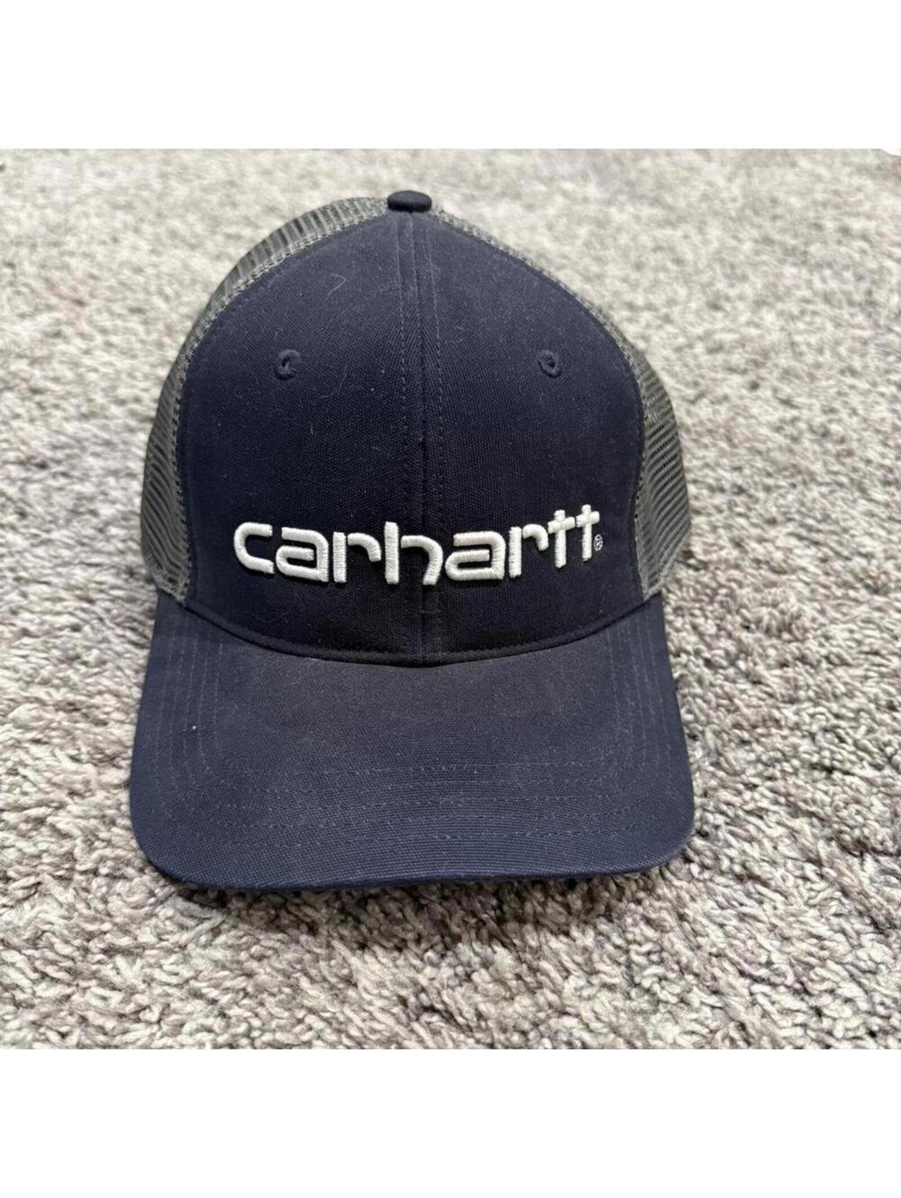 Carhartt Black Mesh Back Adjustable Baseball Cap